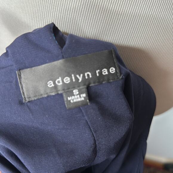 Adelyn Rae Navy Print Handkerchief Tank Dress - Picture 5 of 5